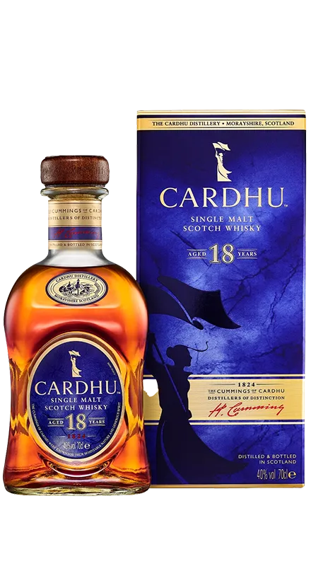 Cardhu 18 Ani Single Malt Whisky 0.7L